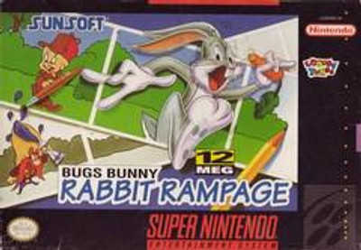 Bugs Bunny Rabbit Rampage - Snes