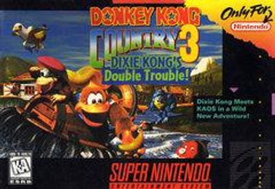 Donkey Kong Country 3: Dixie Kong's Double Trouble! - Nintendo SNES (Used)