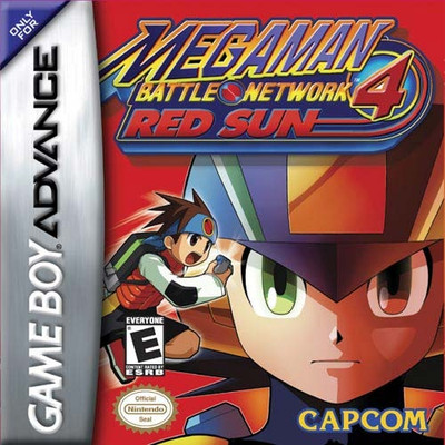 Mega Man Battle Network 4: Red Sun - GBA