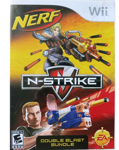 Nerf N-Strike Double Blast Bundle- Nintendo Wii