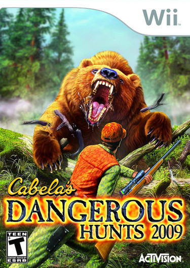 Cabelas Dangerous Hunts 2009- Nintendo Wii