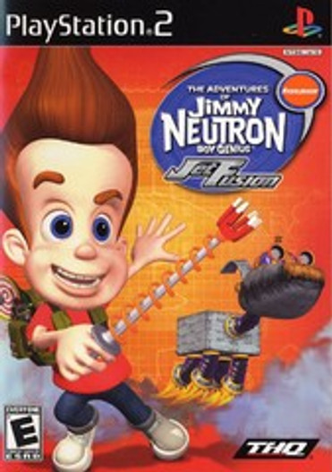  Adventures of Jimmy Neutron Boy Genius Jet Fusion - PlayStation 2