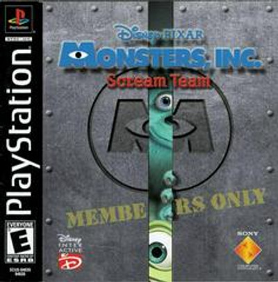 Monsters Inc Scream Team - PS1