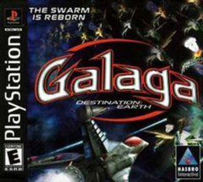 Galaga Destination Earth - PS1