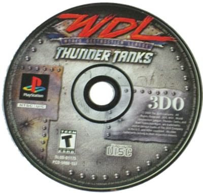 World Destruction League: Thunder Tanks - PS1