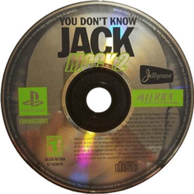 You Dont Know Jack Mock 2 - PS1