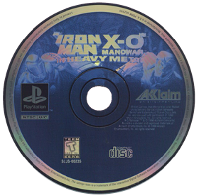 Iron Man in Heavy Metal/X-O Manowar - PS1