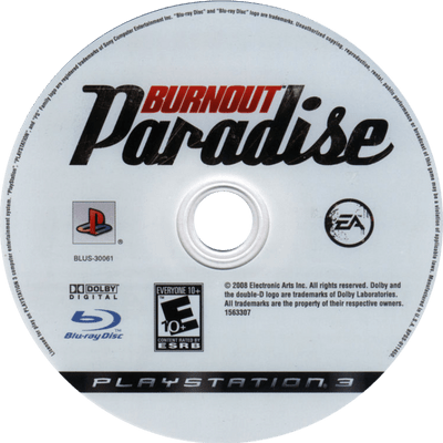 Burnout Paradise - Playstation 3