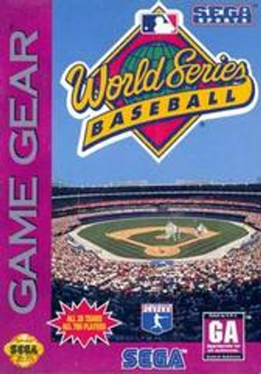 World Series Baseball - Game Gear CO Cartridge Only