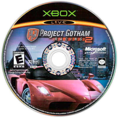 Project Gotham Racing 2 - Xbox
