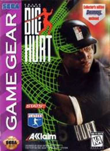 Frank Thomas' Big Hurt Baseball - Game Gear CO Cartridge Only Frank Thomas' Big Hurt Baseball - Game Gear CO Cartridge Only