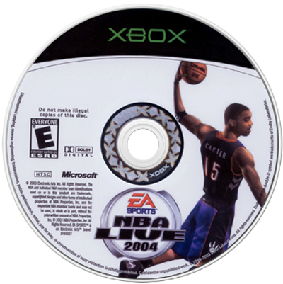 NBA Live 2004- Xbox