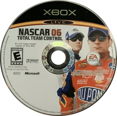 NASCAR 06 Total Team Control - Xbox 