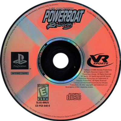 VR Sports Powerboat Racing - PS1