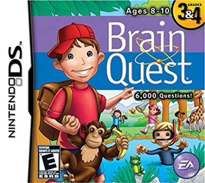 Brain Quest Grades 3 & 4  - DS (Cartridge Only) CO