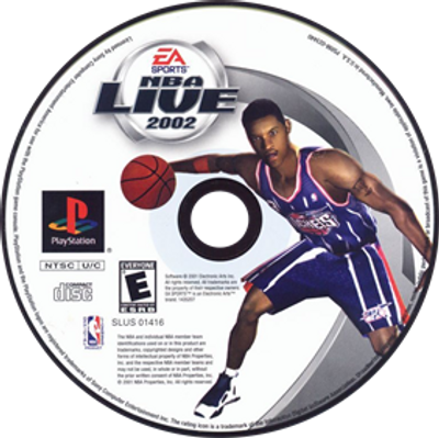 NBA Live 2002 - PS1