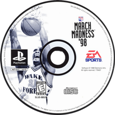 NCAA March Madness 98 - PS1