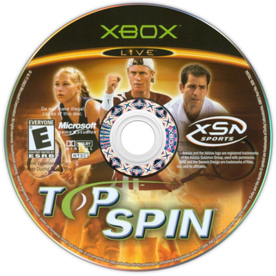  Top Spin - Xbox