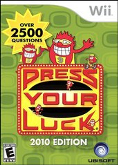  Press Your Luck 2010 Edition - Nintendo Wii 