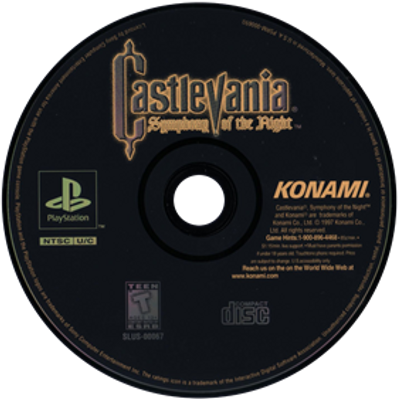 Castlevania Symphony of the Night - PS1 