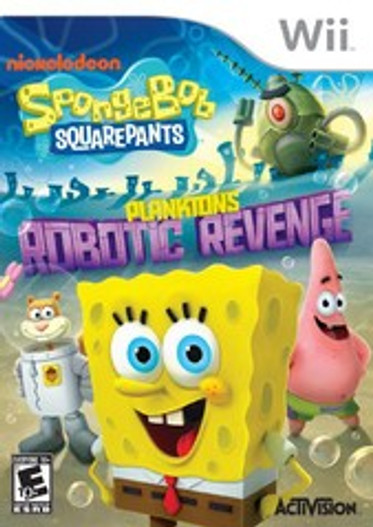 Spongebob Planktons Robotic Revenge - Wii Spongebob Planktons Robotic Revenge - Wii