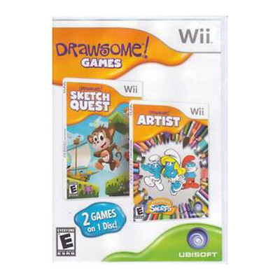 Drawsome! Double Pack (Artist + Sketch Quest) - Wii