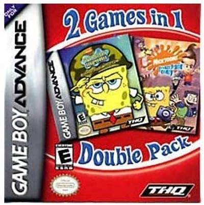 Nicktoons Double Pack (Freeze Frame Frenzy / Battle for Bikini Bottom) - GBA