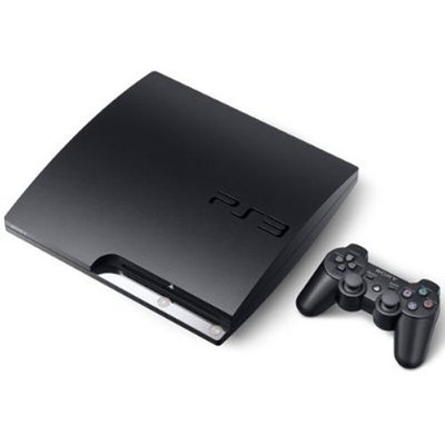 Used Sony Playstation 3 Ps3 320gb Slim Console - 2 controllers