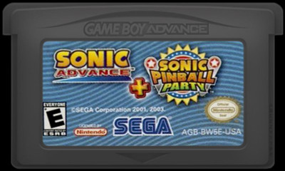 Sonic Combo Pack: Sonic Advance / Sonic Pinball Party - GBA