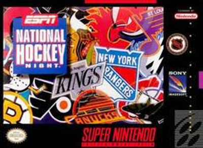 ESPN National Hockey Night - Super Nintendo SNES (Used)