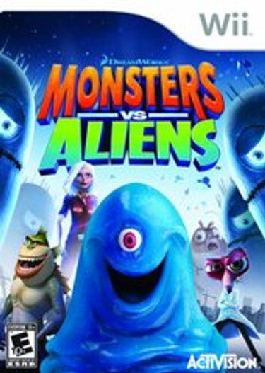  Monsters vs. Aliens- Nintendo Wii