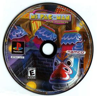 Ms Pac-Man Maze Madness - PS1