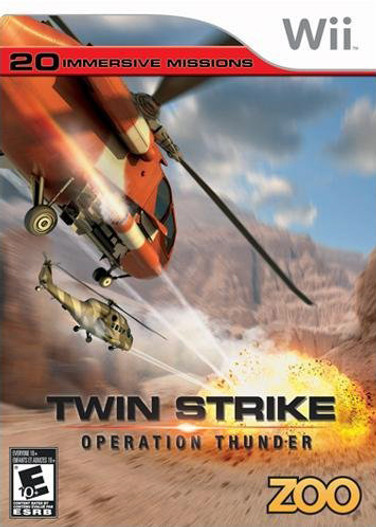 Twin Striker Operation Thunder- Nintendo Wii