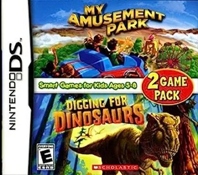 My Amusement Park & Digging For Dinosaurs - DS