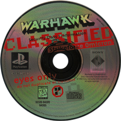 Warhawk - PS1