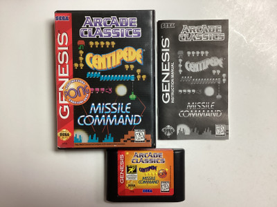 Arcade Classics- Sega Genesis Boxed