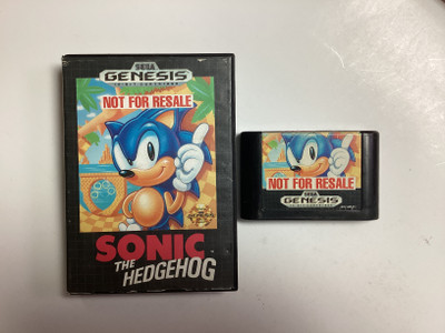 Sonic the Hedgehog- Sega Genesis Boxed Not for Resale