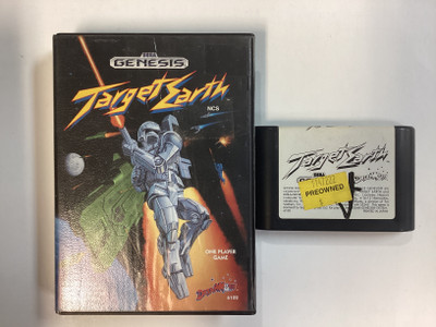 Target Earth- Sega Genesis Boxed