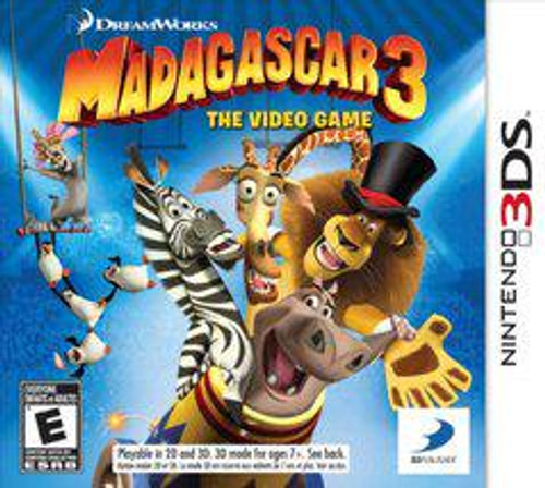 DreamWorks Madagascar 3: The Video Game - 3DS