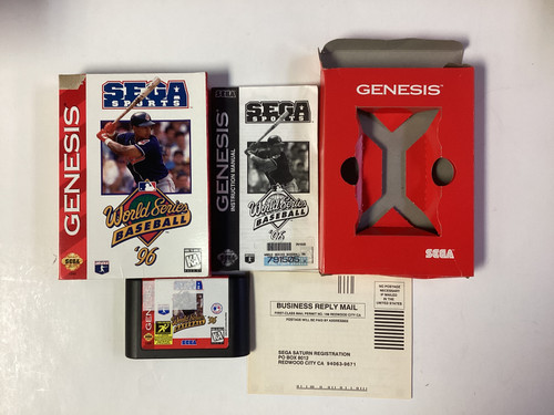 World Series Baseball 96- Sega Genesis Boxed