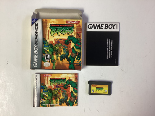 Teenage Mutant Ninja Turtles- Gameboy Advance Boxed