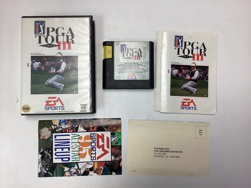 PGA Tour Golf III- Sega Genesis Boxed