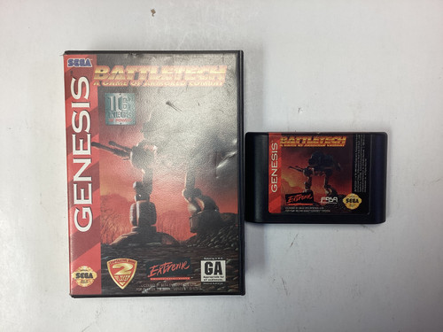 Battletech- Sega Genesis Boxed