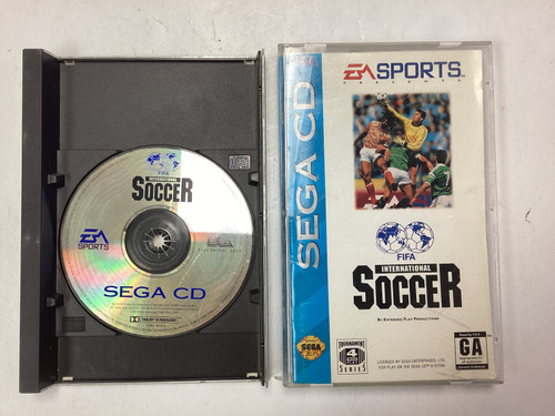 FIFA International Soccer- Sega CD Long Box