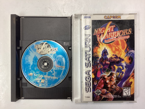 Night Warriors Darkstalkers Revenge- Sega Saturn Long Box