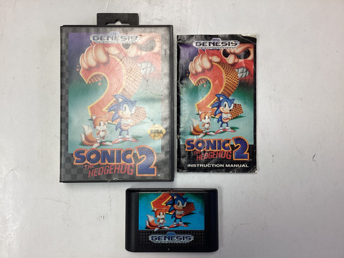 Sonic the Hedgehog 2- Sega Genesis Boxed