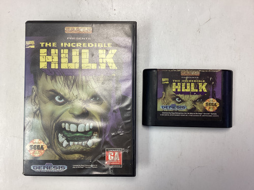 The Incredible Hulk- Sega Genesis Boxed