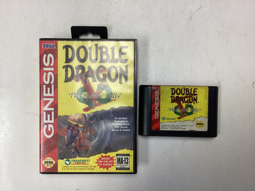 Double Dragon V The Shadow Falls- Sega Genesis Boxed