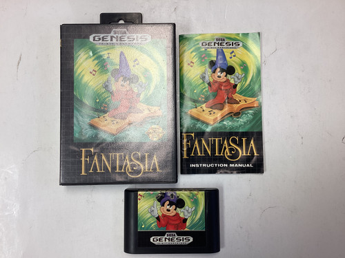 Fantasia- Sega Genesis Boxed