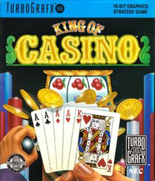 King of Casino - TurboGrafx-16 (Boxed)